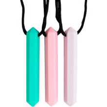 Discrete Sensory Chew Toy, Medical Grade Relief for Oral Fixations - 3 Pieces Highest Quality Silicone Chewables for Boys, Girls, & Adults Seeking Hea