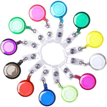 Professional Badge Reels For Secure Hanging, Metal Belt Clip With Extra Strong Spring Ensures Your Ids Stay Put, Ideal For Office Workers And Medical