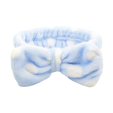 Microfiber haarband, schattige strik haarband, make-up haarband voor vrouwen, superzacht en duurzaam, leuk strikdesign ideaal voor yoga en hardlopen,