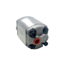 Hydraulic Gear Pump, 0.69Inch Straight 4Tooth Rectangular Spline Shaft, 0.08 CID Aluminum