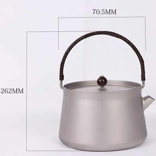 800ml Kettle Ultralight Design, 800ml Capacity, MultiHeatSource Compatible for Camping 2