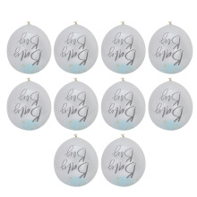 Confetti Balloons Party Supplies Set, High Quality Latex Balloons Cute Design Fit For All Occasions DIY Balloon Garland Baby Shower Decorations