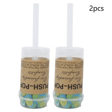 Confetti Push Popper For Celebrations, Romantic & Special Fun Party Favors Supplies Blowing Out Confetti In Unique Mixed Shapes Durable Aluminum Foil