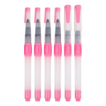 Calligraphy & Lettering Water Brush Pens For Artists, Refillable Art Painting Tools With Push Button Ink Release, Lightweight Leak Proof Design