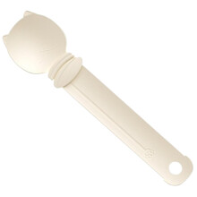 Cat Bar Squeeze Spoon Wet Dispensing Spoon Hanging White Cat Food Spoon Strip Dispenser