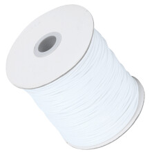 Cordón de poliéster encerado firme y resistente, 185 yardas de hilo encerado para la fabricación de pulseras, collares y joyas trenzadas, con