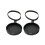 lens system Caps Binocular Accessories Black Compact Professional Sturdy 10x42 Direct 3