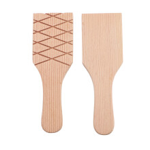 Holzlöffel für Küche und Bastelarbeiten, ideal zum Schnitzen von Figuren und zur Herstellung von Tonfiguren, langlebige, glatte Kante