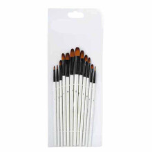 Professionele schildersets voor acrylverf, ronde aquarel- en gouachekwasten met veelgebruikte nylonpunten, ideaal cadeau voor kunstenaars.
