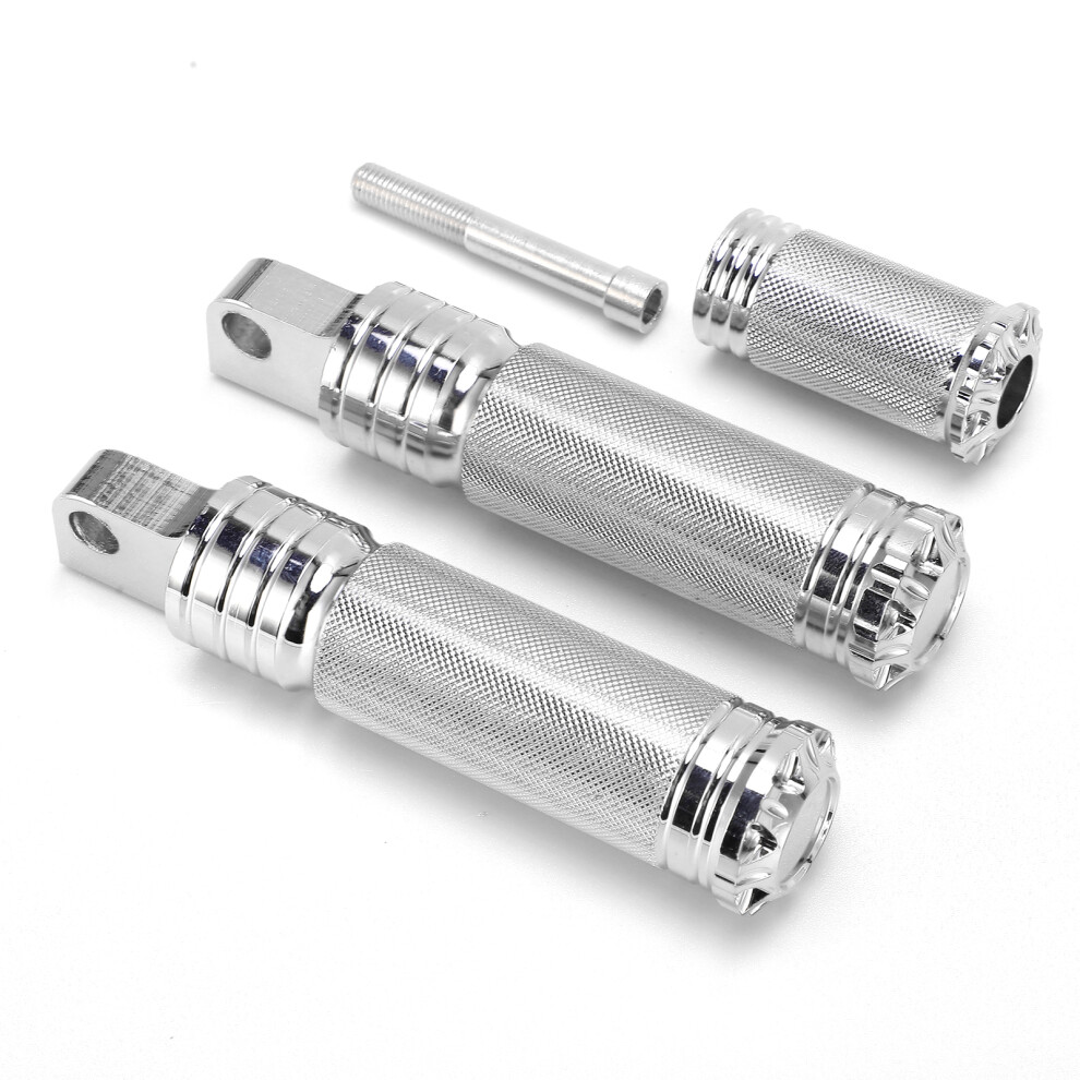 Aluminum Motorcycle Shifter Footrest Peg Kit For Fxstsb 1995Â97, Silver 8711377308584