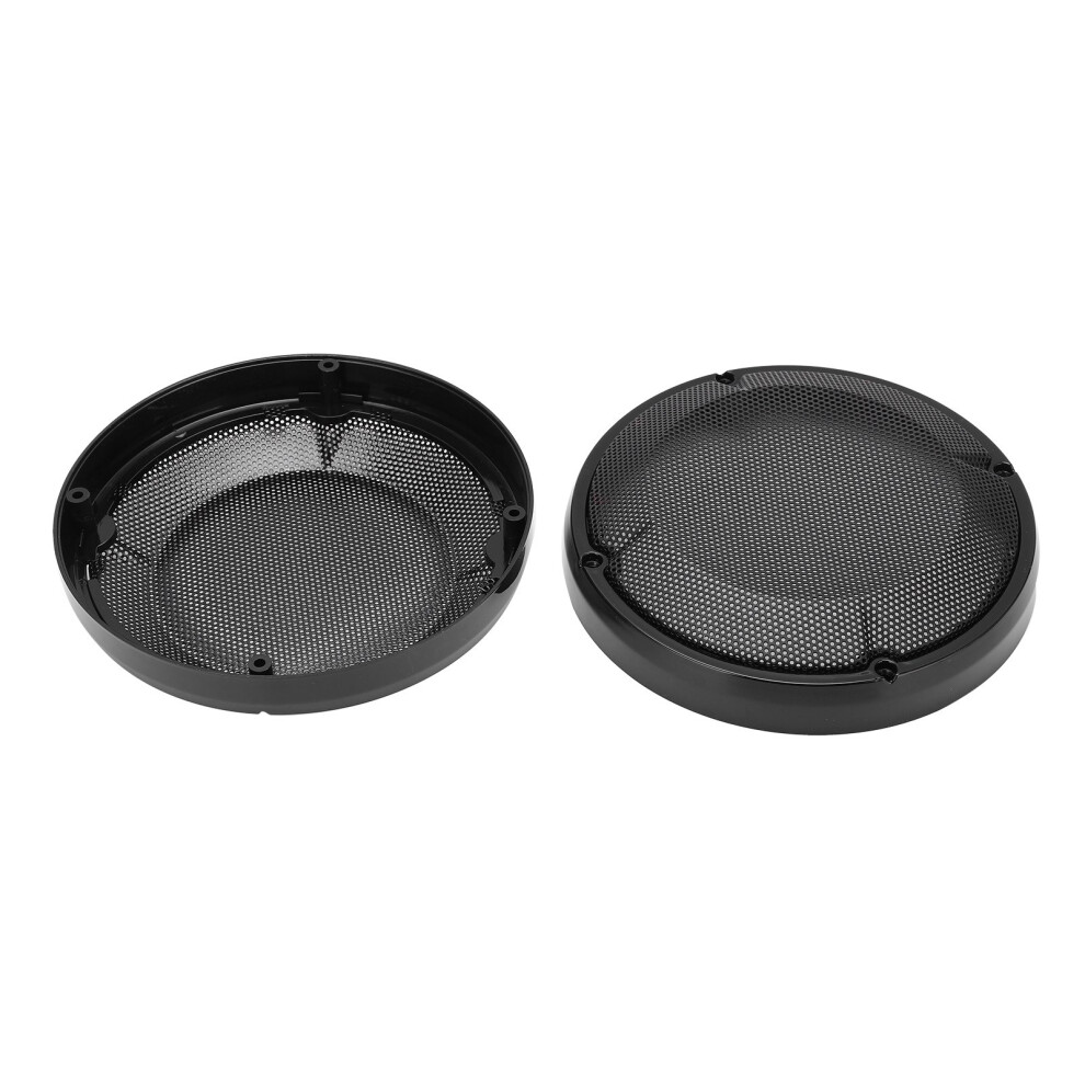 Motorcycle Speaker Mesh Cover Grille For Touring Glide 1983Â2020 Glossy Black 7891377308348