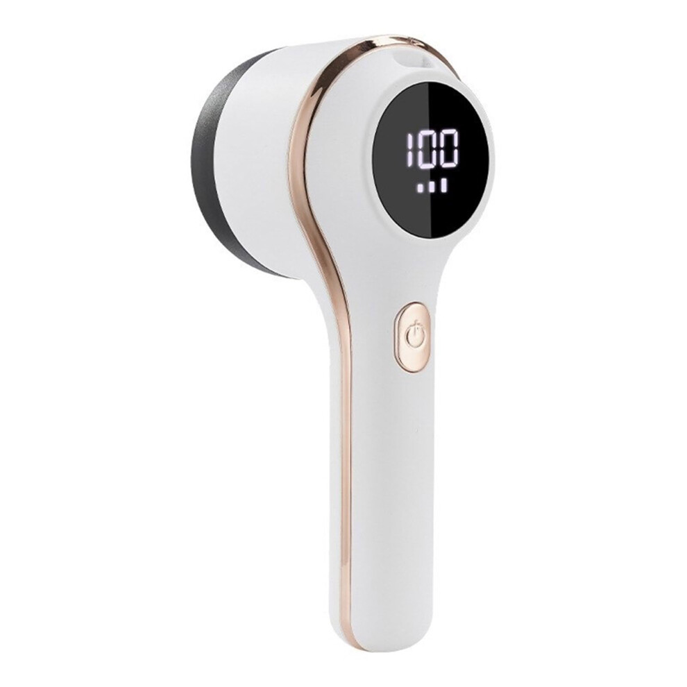 Rechargeable Fabric Shaver with Digital Display for Clothes and Sweaters, Adjustable Shave Depth