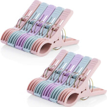 Towel Holder For Beach Chair Or Pool Loungers, Beach Towel Clips Keep Your Towel From Blowing Away, Heavy Duty Clothes Pins Lightweight Durable, For O