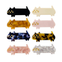 Set van 8 eendenbekclips, geschikt voor kinderen, tieners, volwassenen en kattenliefhebbers. Automatische veer, antislip, sterk en duurzaam, ideaal