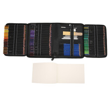 Colored Pencils Art Supplies Set Blending Shading Capabilities Smooth Writing Oil Based Drawing Sketching Kit Professional Art Kit With High Quality