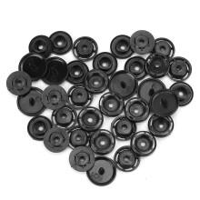 Snap Fasteners Round Snaps Plastic Snaps Resin Snaps for DIY Craft Buttons Sewing Supplies Cloth Diapers Fastening Bibs Fasteners Clothing Buttons