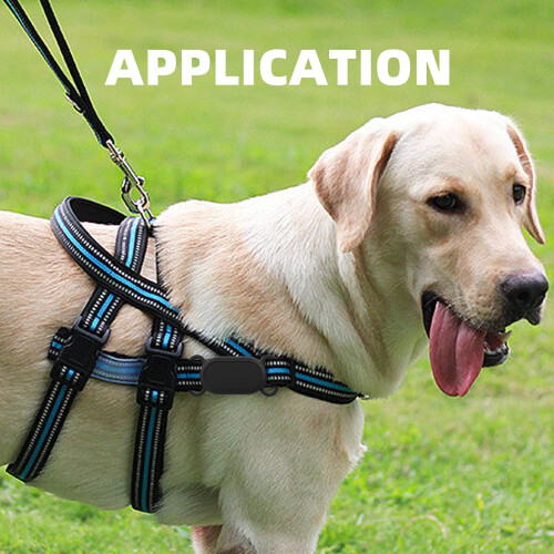 Pet Tracker for Dogs Waterproof Collar, Silicone Harness, Medium Device, Cat Holder Accessories 1