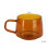 Durable 250ML Borosilicate Glass Coffee Cup - Smooth & Clear 10