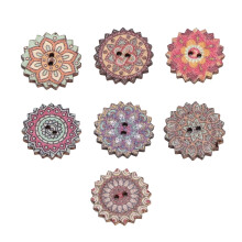 Boutons en bois pour la couture créative et originale, en bois naturel, mélange aléatoire, pour la mode, le bricolage, la décoration, le