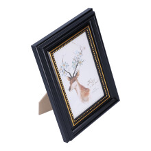 Elegant fotolijstje van 4x6 inch, flexibele weergavemogelijkheden, duurzame constructie met sierlijke afwerking, tijdloze charme voor een antieke