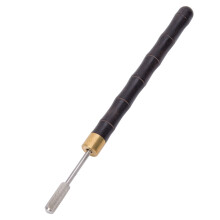 Olieverfapplicator voor randafwerking met dubbele lagerconstructie, leerverfpen voor waterbestendige afwerking, verwisselbare antislipkoppen.