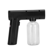 Portable Black Electric Fogger with High Capacity Nanometer Nozzles