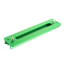 Placa 250mm Telescópio Equatorial Placa de Cauda de Andorinha um Adaptador Dois Acessórios de Telescópio Astronômico de Placa Curta Verde