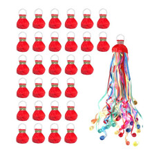 30Pack Streamers Popper Hand Throw Streamers No Mess Confetti Magic Paper Cracker for Celebration Birthday Partys Favors