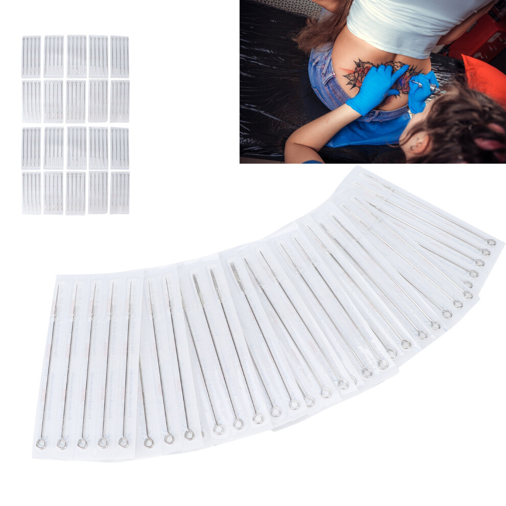 Tattoo Needle Variety: 100 Sets Individually Packaged & Sterilized