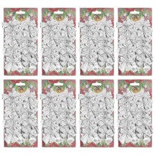 Geschenkverpackungsband Schleifen Weihnachtsdekoration DIY Basteln Hochwertiges Material Einzigartiges Design Leicht Glatte Oberfläche Glänzendes