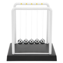 Kinetická pohybová hračka Newtonova kolíska Fyzikálny gadget Dekoratívny fyzikálny gadget Fascinujúci prenos energie Dekorácia na stôl Veda