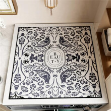 Washer and Dryer Cover Waterproof Dustproof Absorbent NonSlip Washing Machine Protector Mat Blue 35x50cm
