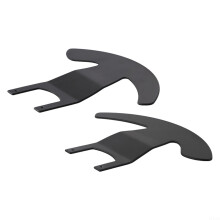 Shift Paddle Shifter Trim Upgrade Paddles For Gear G29, 14Inch G920, Aluminum Kit, 2mm Thick Black Finish, Fit for Logitech