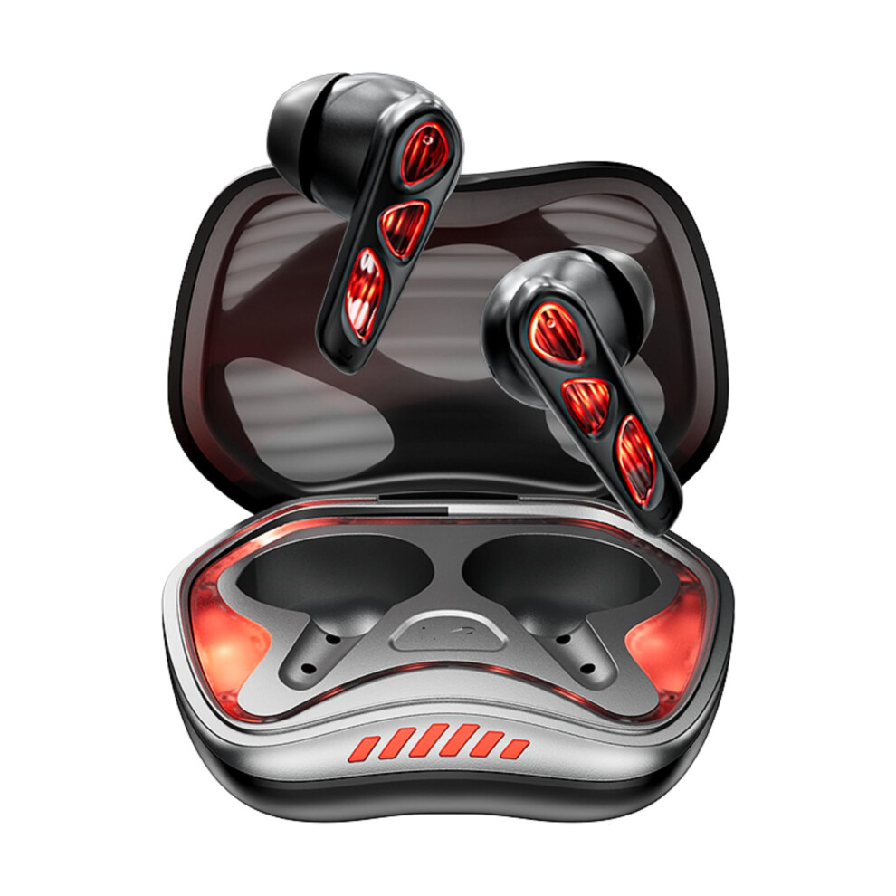 Wireless Bluetooth Gaming Earbuds Enc Noisecanceling Mic Lowlatency Inear Earphones Bluetooth 5.4 Tws Black 9347817782769