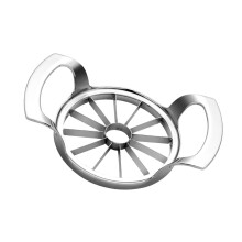 Stainless Steel Fruit Slicer and Vegetable Chopper, 12Slice Quick Cut Pear and Orange Corer