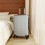 Living And Home 28 Inch Grey Hardshell Spinner Luggage Travel Suitcase 3