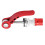 Universal Bicycle Quick Release Seatpost Clamps 5pcs Aluminum Red 12