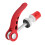 Universal Bicycle Quick Release Seatpost Clamps 5pcs Aluminum Red 3