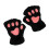 Γάντια Furry Paw για Cosplay, Χωρίς Δάχτυλα Αρκούδα Furry Paw Χαριτωμένο Χειροποίητο 1