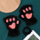 Γάντια Furry Paw για Cosplay, Χωρίς Δάχτυλα Αρκούδα Furry Paw Χαριτωμένο Χειροποίητο 3