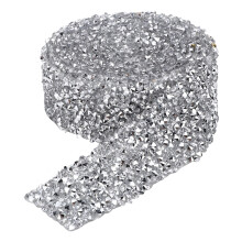 Gabhálais DIY Ribín Mogaill Rhinestone Maisiúcháin Criostail Lonrach Gearradh Fad Inchoigeartaithe Ábhar Ceardaíochta Ilchuspóireach