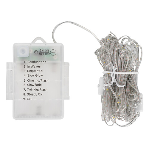 Battery Operated Fairy Lights Featuring 8 Lighting Modes And Timer Function, Remote Controlled Waterproof String Lights For Wedding Bedroom Garden Dec