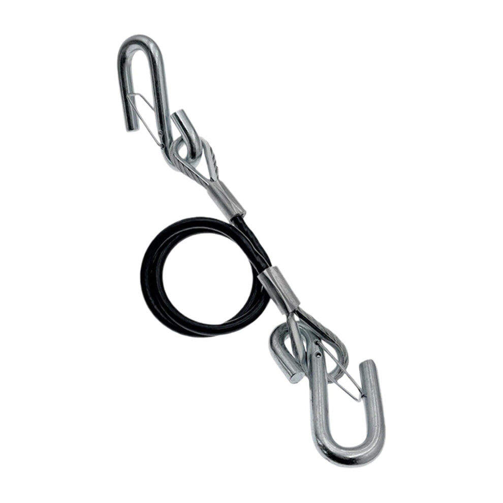 Tow Rope Trailer Hitch 27.55Inch Adjustable Galvanized Shook Antislip Trailer Harness For Car Rv Truck 9347817786644