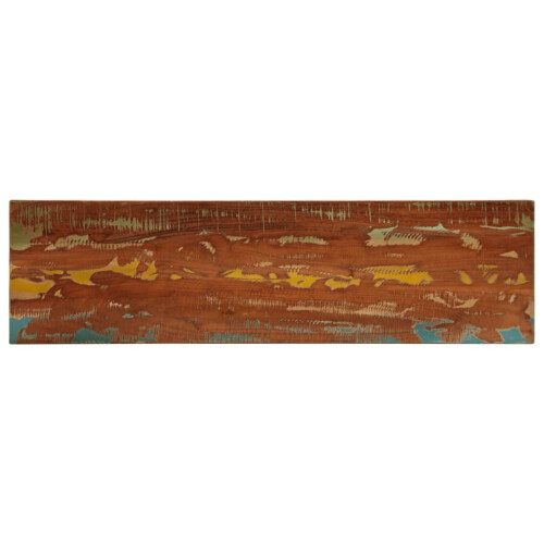 VidaXL (reclaimed wood(multicolour), 110 x 40 cm) vidaXL Table Top Replacement Board Dining Table Top Rectangular Solid Wood
