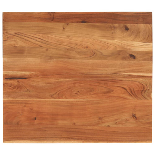 VidaXL (acacia wood(natural), 110 x 80 cm) vidaXL Table Top Replacement Board Dining Table Top Rectangular Solid Wood