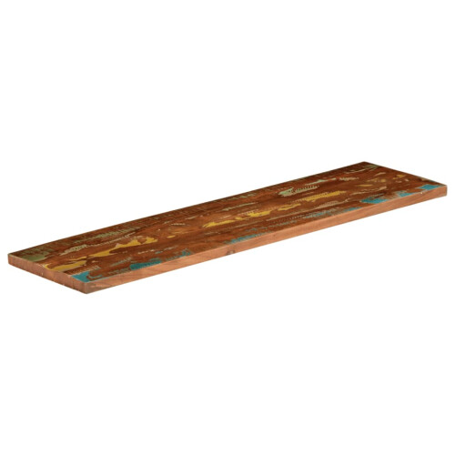 VidaXL (reclaimed wood(multicolour), 120 x 40 cm) vidaXL Table Top Replacement Board Dining Table Top Rectangular Solid Wood 1