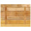 VidaXL (rough mango wood(natural), 80 x 60 cm) vidaXL Table Top Replacement Board Dining Table Top Rectangular Solid Wood 5