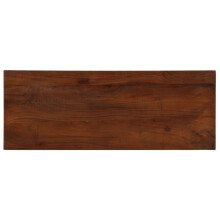 (reclaimed wood(natural), 90 x 20 cm) vidaXL Table Top Replacement Board Dining Table Top Rectangular Solid Wood