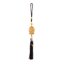 Carillon éolien décoratif, pendentif Feng Shui, décoration pour la maison et la voiture, ornement à suspendre, protège du mal, porte chance et
