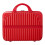 Living And Home Portable Hard Shell Handheld Makeup Travel Case, Red 3